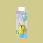 Cute Dinosaur Fine Soft Toothbrush with Tongue Cleaner for Kids