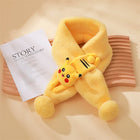 Warm and Soft Plush Children's Muffler with Cute Cartoon