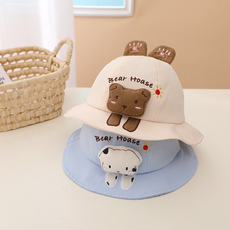 Cute Bunny Flagged Comfy Children's bucket hat