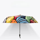 Graffiti Printed Automatic folding All Season Umbrella