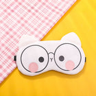 Travel Sleep Eye Mask Eyeshade Cotton Cat Blindfolds