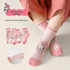 Melody Style Sweat-Absorbing and Breathable Cotton Socks for Girls