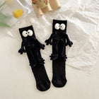 Kids Combed Cotton funny dolls socks